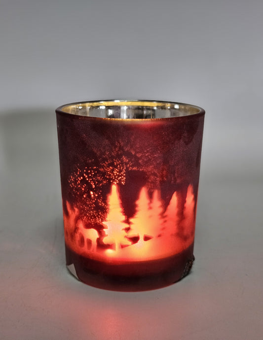 XS157 glass votive